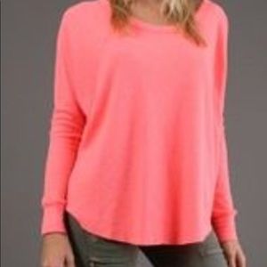 Free People Neon Pink Love Bug Thermal